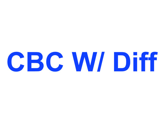 Complete Blood Count w/ Differential